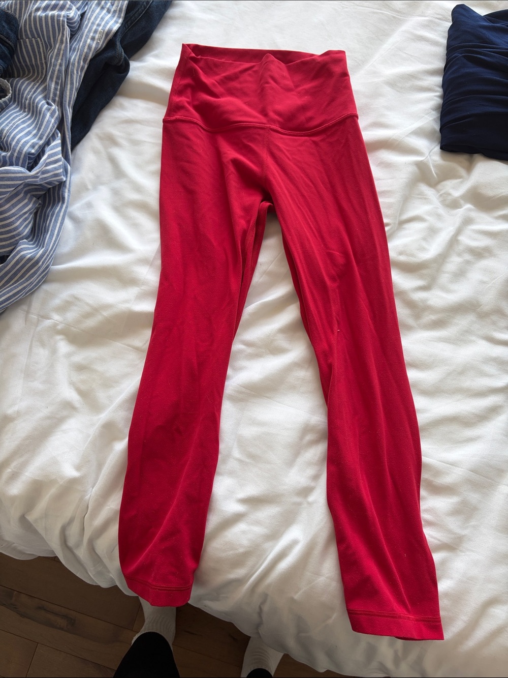 lululemon athletica Red High-Rise Leggings